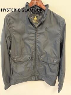 ブラック ナイロンジャケット ヒステリックグラマー M No.0231AB04