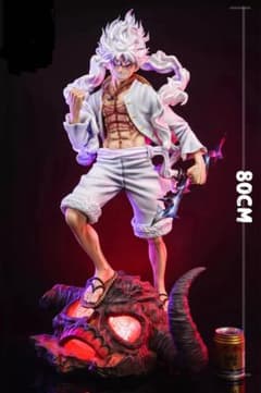 新品】数量限定 ワンピース ルフィ ニカ 80cm フィギュア ガレージ