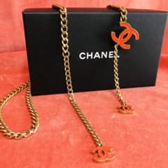 CHANEL vigntage チェーンベルト ココマーク ロゴ 箱付き - メルカリ