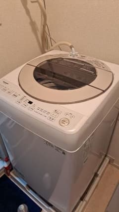 群馬県伊勢崎市、引取又は配送別途】2023年製 シャープ 洗濯機 9kg