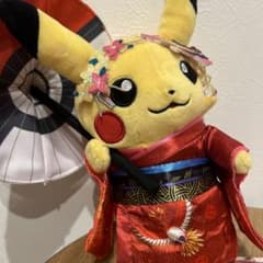 ポケモンセンター京都限定 2016年 舞妓はんピカチュウ ぬいぐるみ タグ