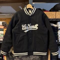 Y2K 00s CARHARTT カーハート スタジアムジャンパー 黒 - メルカリ