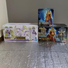 BANDAI 聖闘士星矢 アテナ•ポセイドン•ソレント 3体セット - メルカリ