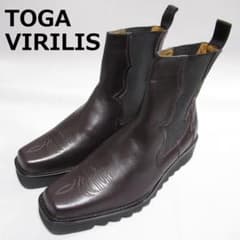 TOGA VIRILIS トーガ ビリリース ウエスタンサイドゴアブーツ 43