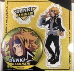 ヒロアカ 百均 アクスタ 缶バッジ 上鳴電気 - メルカリ