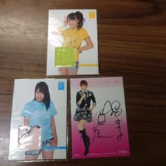 篠田麻里子サインカード他2枚 AKB48 トレーディングカード - メルカリ