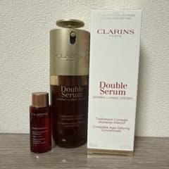 CLARINS ダブルセーラム ADC 2本（未開封50ml+9割残約45ml） - メルカリ
