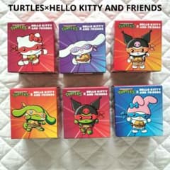海外限定】TURTLES×HELLO KITTY/ ハッピーセット6体 未開封 - メルカリ