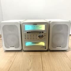 Victor ビクター CD MD カセット コンポ UX-Q1-W - メルカリ