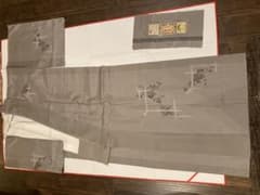 芙*蓉様 本場大島紬 葡萄柄 証紙あり - メルカリ