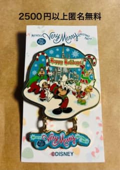3395昔の海外ディズニーワールドピンベリーメリークリスマスミッキー