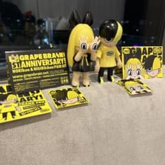 GRAPE BRAIN 一周年記念 にぎるちゃん のりくんセット - メルカリ