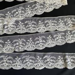 3】ベルギーアンティーク 手仕事 ブリュッセル デュシェスレース