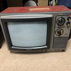 SONY KV-1368D ブラウン管テレビ 小型 レッド - メルカリ