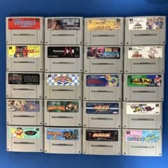 スーパーファミコン用ソフト20本セットまとめ売り - メルカリ
