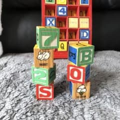 SALE中❤️トイストーリー 木のブロック 知育玩具 つみき オブジェ