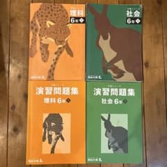 四谷大塚 6年理社 予習シリーズ上/演習問題集上 - メルカリ