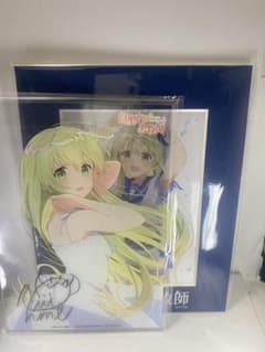 白聖女と黒牧師 セシリア 澤田姫 直筆サイン入りアクリルスタンド