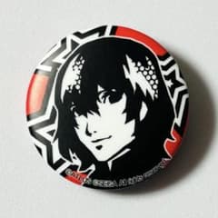 ペルソナ5 トレーディングアイコン缶バッジ 明智吾郎 クロウ A - メルカリ