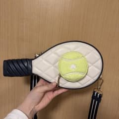 kate spade グランドスラム 3D ミニ テニス ラケット クロスボディ
