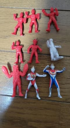 雪印ウルトラマン ミニモデル ウルトラ怪獣消しゴム 昭和レトロ 廃盤