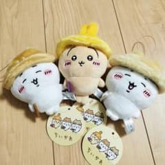 ちいかわ 秋だもん マスコット 3種セット ハチワレ うさぎ ちいかわ