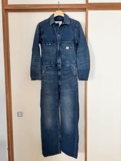 RRL ダブルアールエルインディゴ ヘリンボーンオールインワン つなぎ