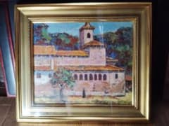 本日大特価‼️美品絵画油絵 人気画家青山誠一風景画北スペイン