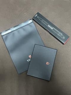豪華3点】TUDOR チューダー 名刺入れ/カード入れ ＋ 特別パウチ、ペン