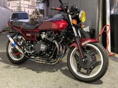 ホンダCBX400F CBR400F ステンレス手負け サタケ マフラー - メルカリ