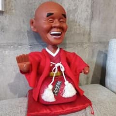 うすき製薬 後藤散かぜ薬 人形 ノベルティ レトロコレクション 三遊亭