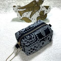 ミナペルホネン ハンドメイド ポーチ - メルカリ