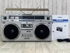 希少VICTOR ビクター ラジカセ RCーM70 昭和レトロラジオ - メルカリ