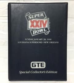 入手困難 レア品】 NFL 第24回 スーパーボウル トレーディングカード