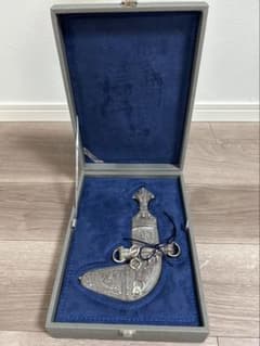 超レア 非売品】シルバー ダガーと鞘のセット 大阪万博 オマーン館