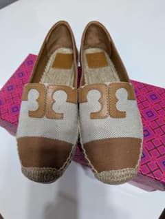bell39様専用 新品トリーバーチ エスパドリーユスタイルシューズ23.5