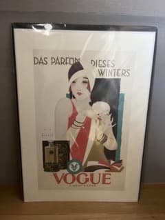 VOGUE ポスター 1927年 アールデコ ヴィンテージ - メルカリ