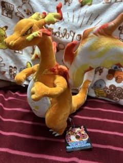 キョダイマックス リザードン ぬいぐるみ ポケモンセンター タグ付き