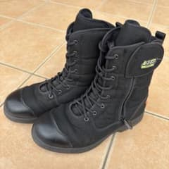 三益消防機材製 HG-PRO ハイグリップ布製編み上げ靴 消防 救助 - メルカリ