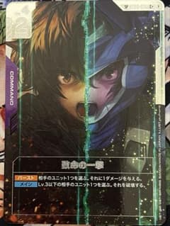 ガンダムカード sp 致命の一撃 - メルカリ