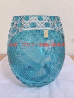 新品未使用】マイセンクリスタル社 色被せ花瓶「ハチドリ」 - メルカリ