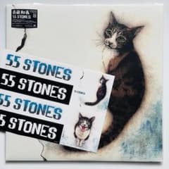 美品 貴重 レコード ステッカー〔 斉藤和義 55 Stones 〕重量盤LP