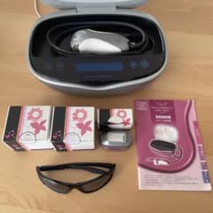 ケノン Ver4.1 カートリッジ5個（2個未使用） 眉毛脱毛器付き - メルカリ