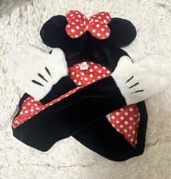ディズニー ミニーマフラーキャップ - メルカリ