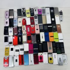 ガラケー 携帯電話 ケータイ 79台 まとめ ジャンク 現状品 約10kg