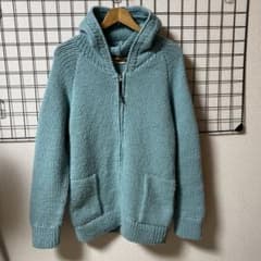 ⭐️希少⭐️ロンハーマン ジップアップニット Lサイズ 厚手 カウチン