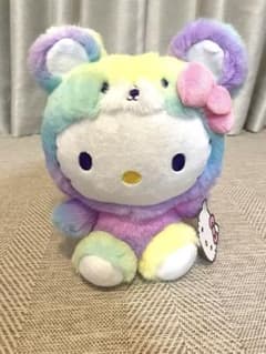ハローキティ レインボーシャーベット テディベアBTSジョングク - メルカリ