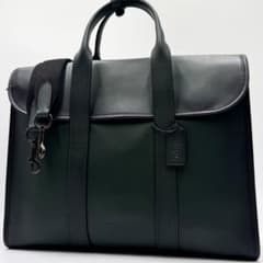 現行/未使用級✨ コーチ ゴッサム ポートフォリオ ビジネス A4 レザー