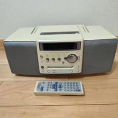 ケンウッド MD/CDラジオ MDX-L1 ミニコンポ リモコン付き - メルカリ