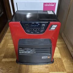 石油ファンヒーター LC-SHD40B レッド - メルカリ